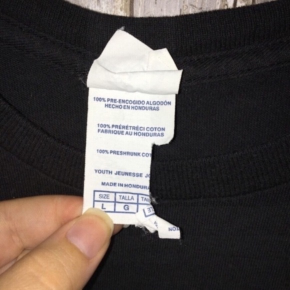 Kids Alabama Black Long Sleeve Tee - Picture 4 of 4